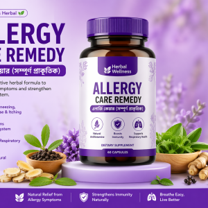 allergy care remedy এলার্জি কেয়ার (সম্পূর্ণ প্রাকৃতিক)